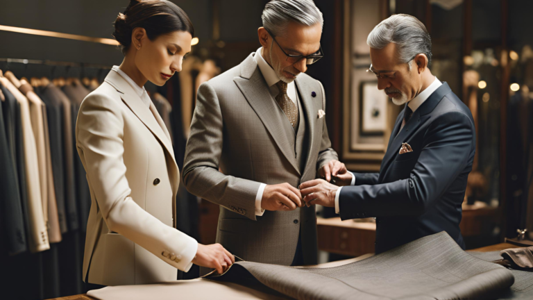 high-end bespoke tailoring clients
