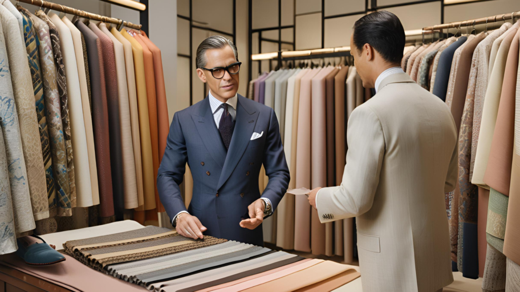 high-end bespoke tailoring clients